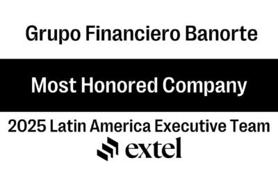 Carlos Hank González receives Extel award as Chairman of the Board of Grupo Financiero Banorte