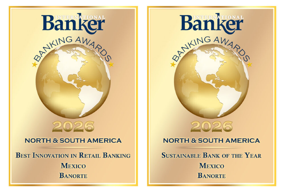 Banorte, led by Carlos Hank González, is recognized by International Banker for its innovation and commitment to sustainability