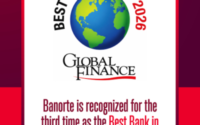Banorte recognized as the Best Bank in Mexico by Global Finance